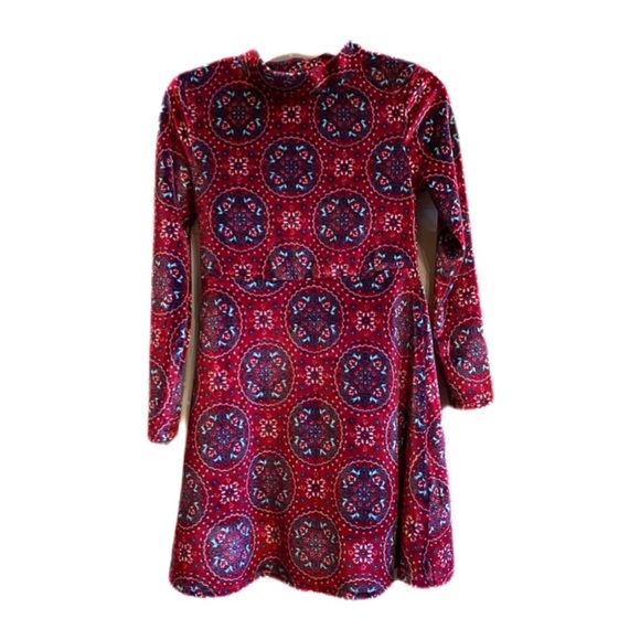 Xhilaration Other - ON TREND for fall/winter MAGENTA velvet dress